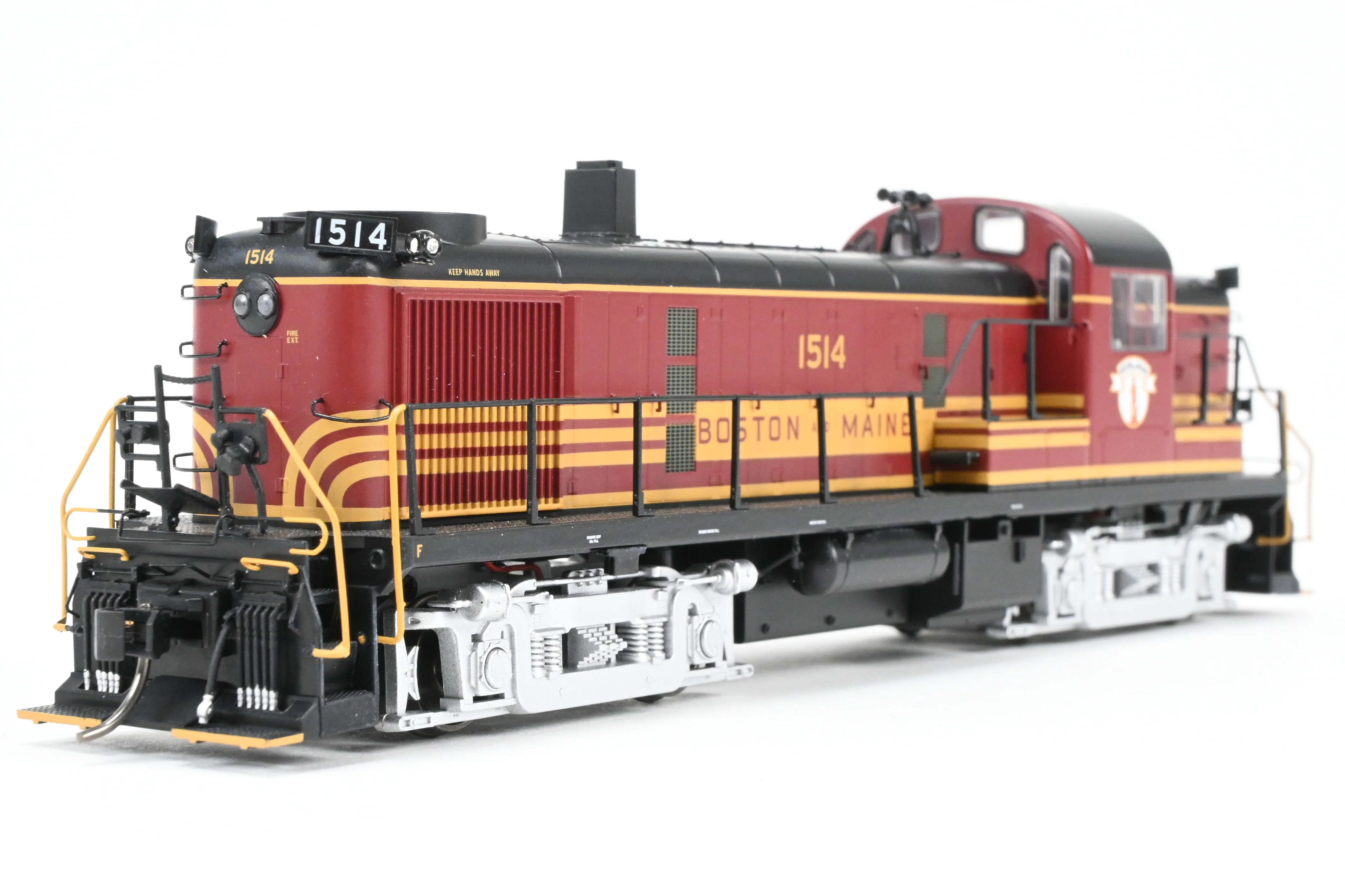 HO Bowser "Executive Line" B&M – Boston & Maine Alco RS-3 Phase III With ESU DCC & Sound Factory Painted No. 1514 - Image 4