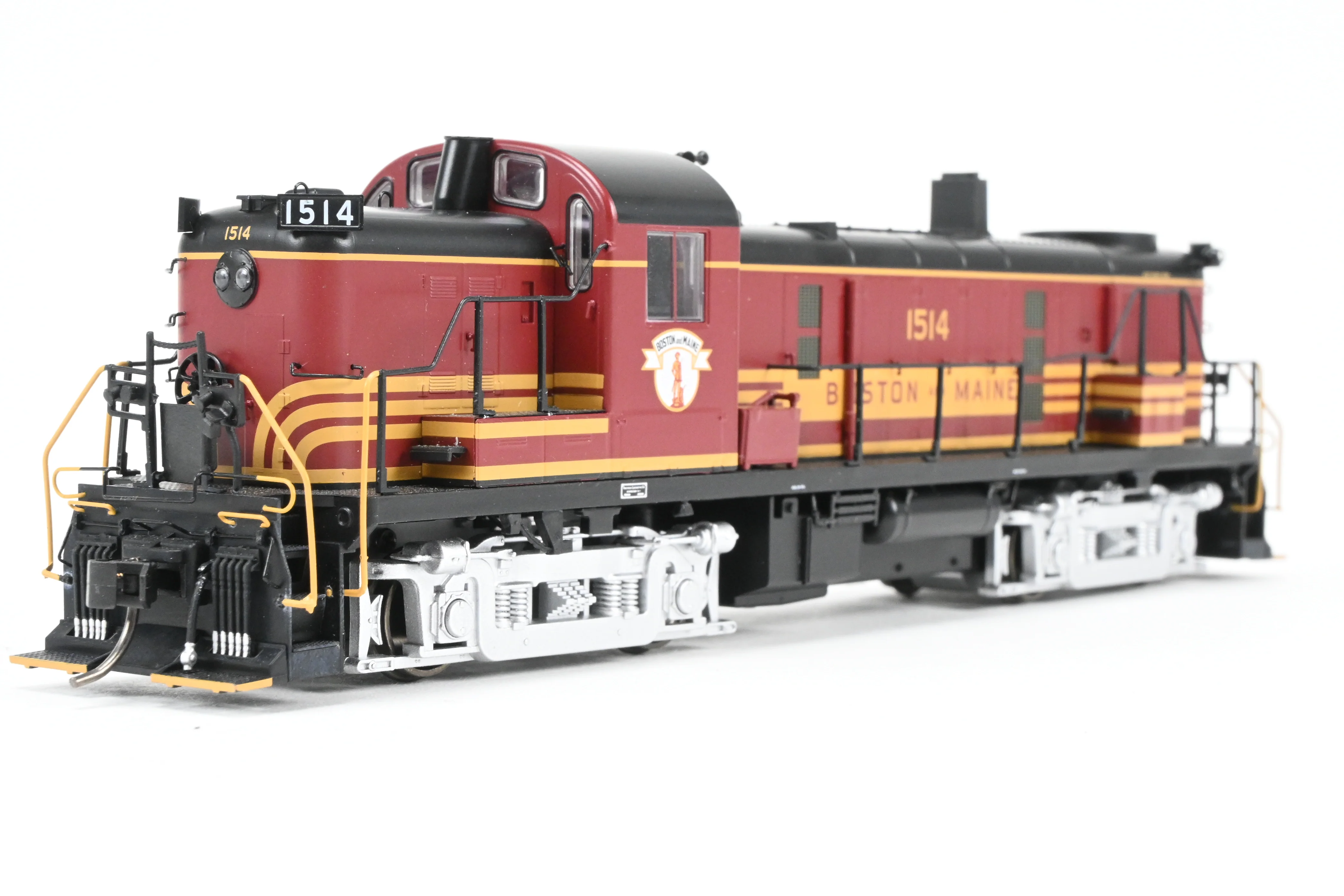 HO Bowser "Executive Line" B&M – Boston & Maine Alco RS-3 Phase III With ESU DCC & Sound Factory Painted No. 1514 - Image 5