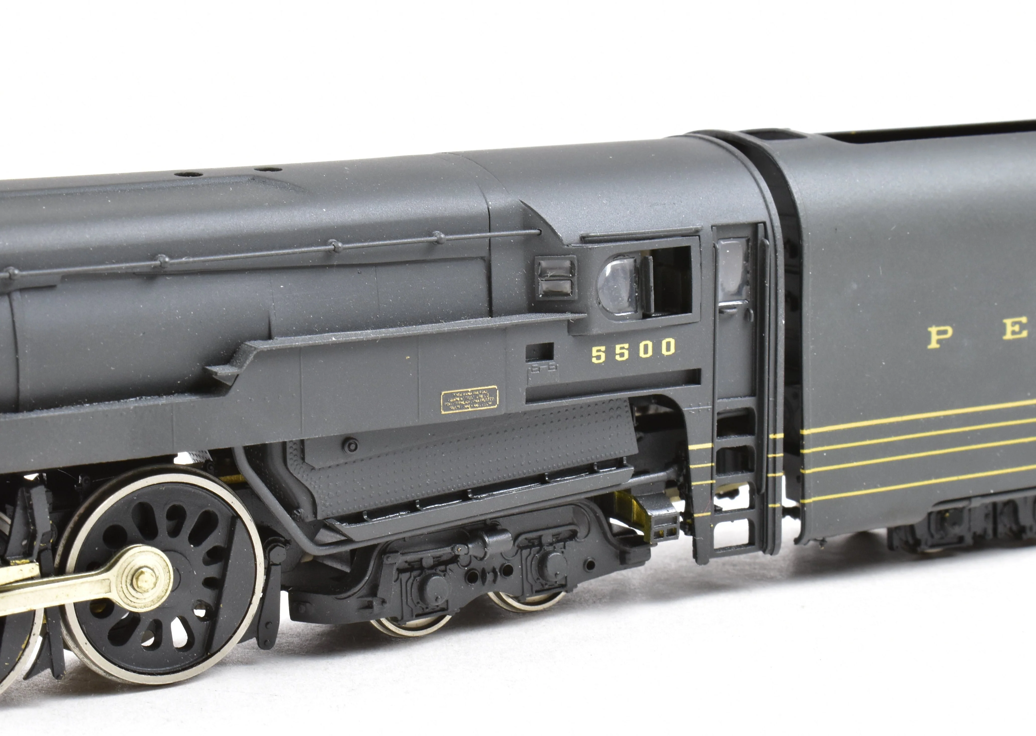 HO CON Brass Key Imports PRR - Pennsylvania Railroad T-1 Duplex "Late" Custom Painted #5500 - Image 18