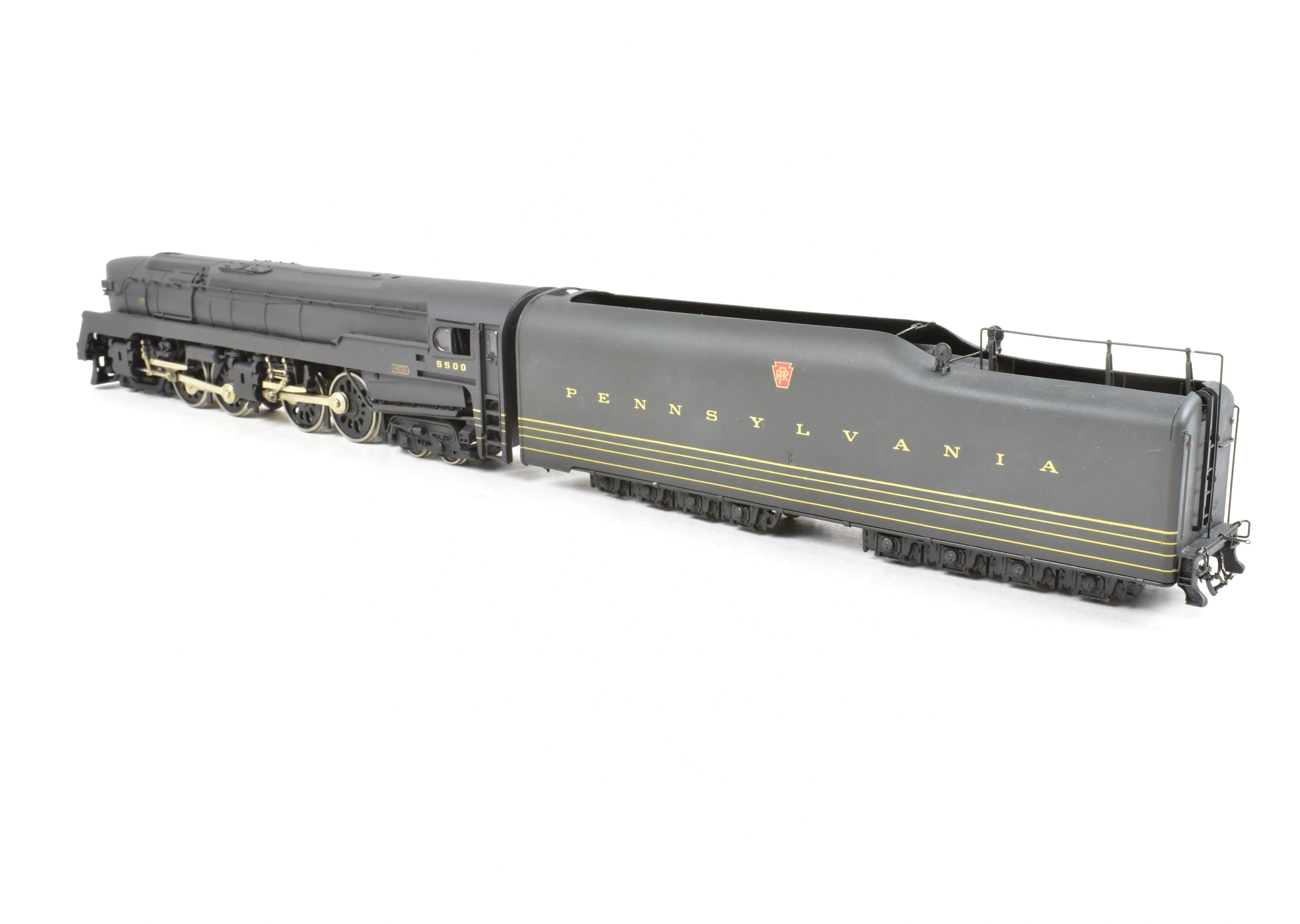 HO CON Brass Key Imports PRR - Pennsylvania Railroad T-1 Duplex "Late" Custom Painted #5500 - Image 5
