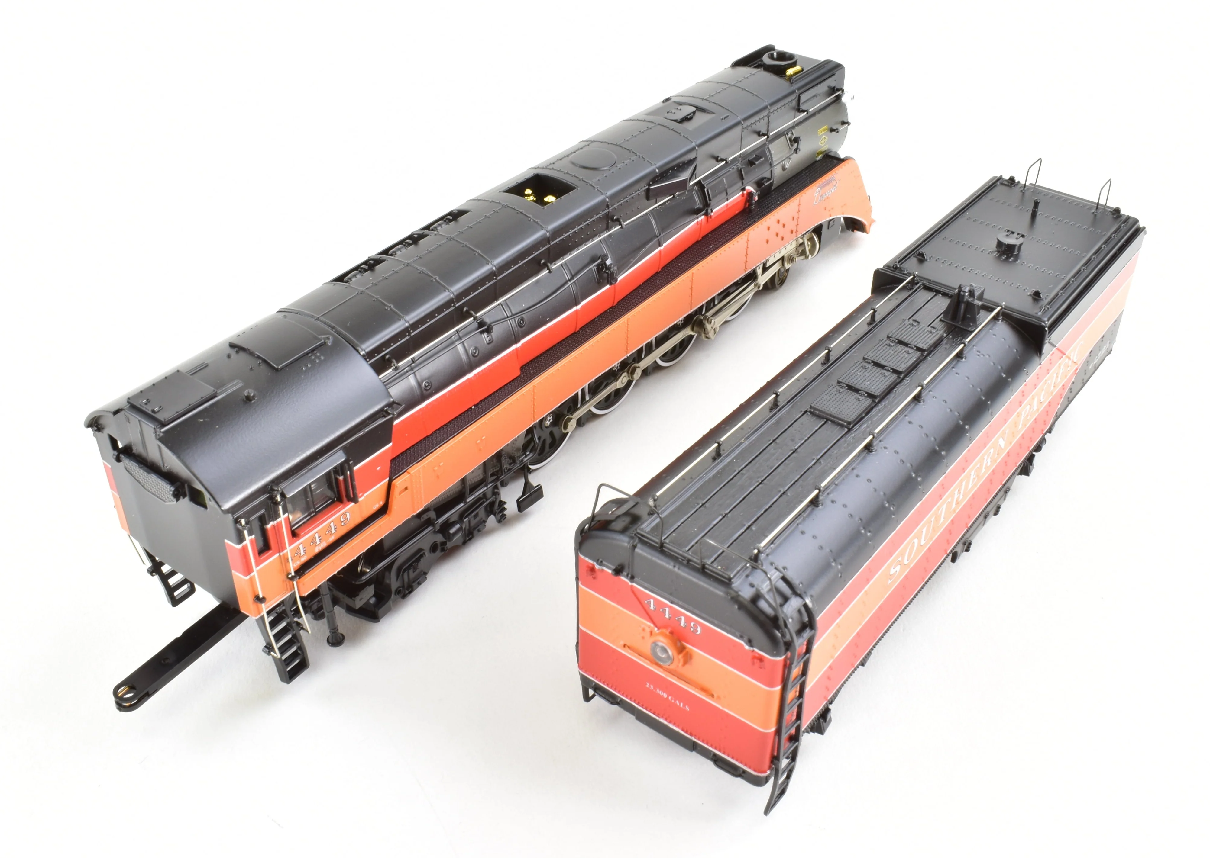 HO CON MTH - Mike's Train House SP - Southern Pacific 4-8-4 GS-4 Streamlined Daylight Large Lettering #4449 - Image 8