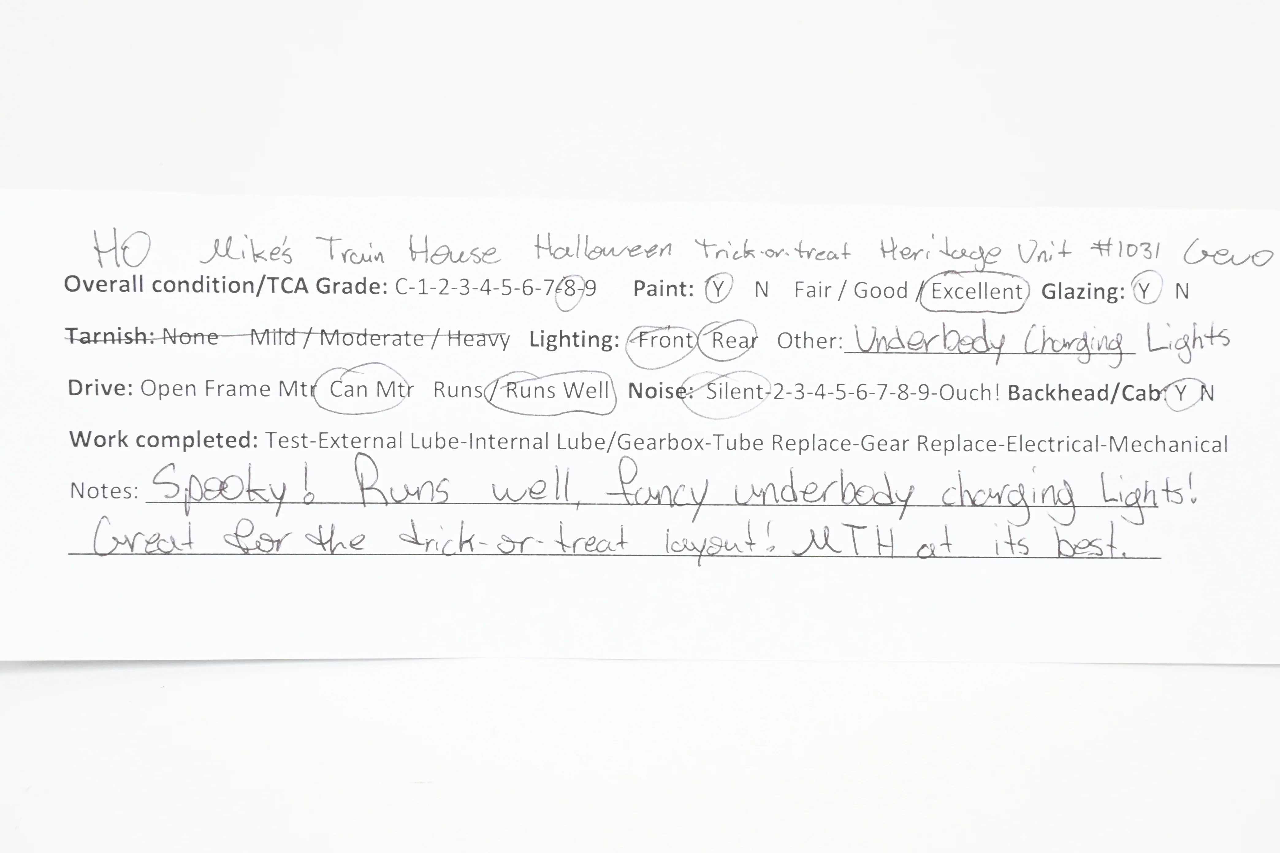 HO MTH - Mike's Train House "Halloween" #1031 ES44AC With Proto-Sound 3.0/DCC - Image 17