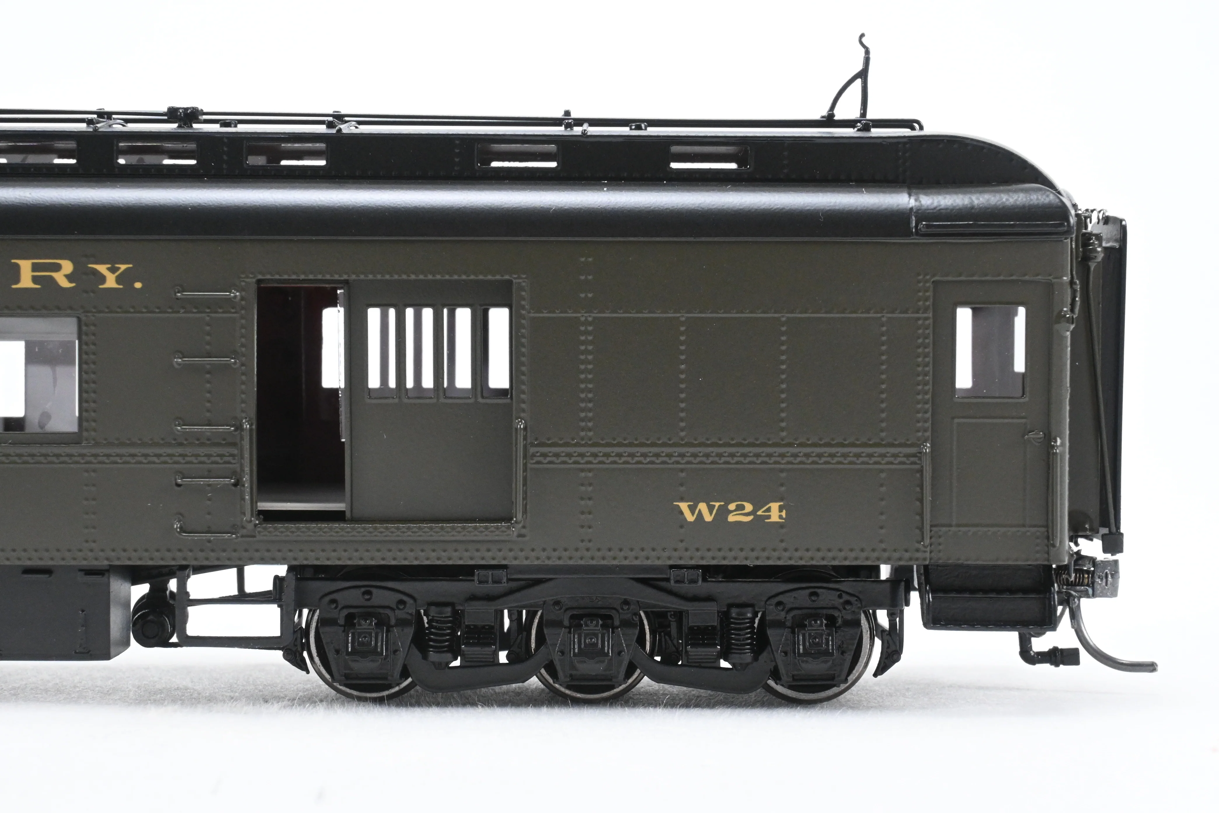 HO NEW Brass NBL - North Bank Line DM&IR - Duluth Missabe & Iron Range Business Car “Northland” with Combine W-24 Set FP - Image 41