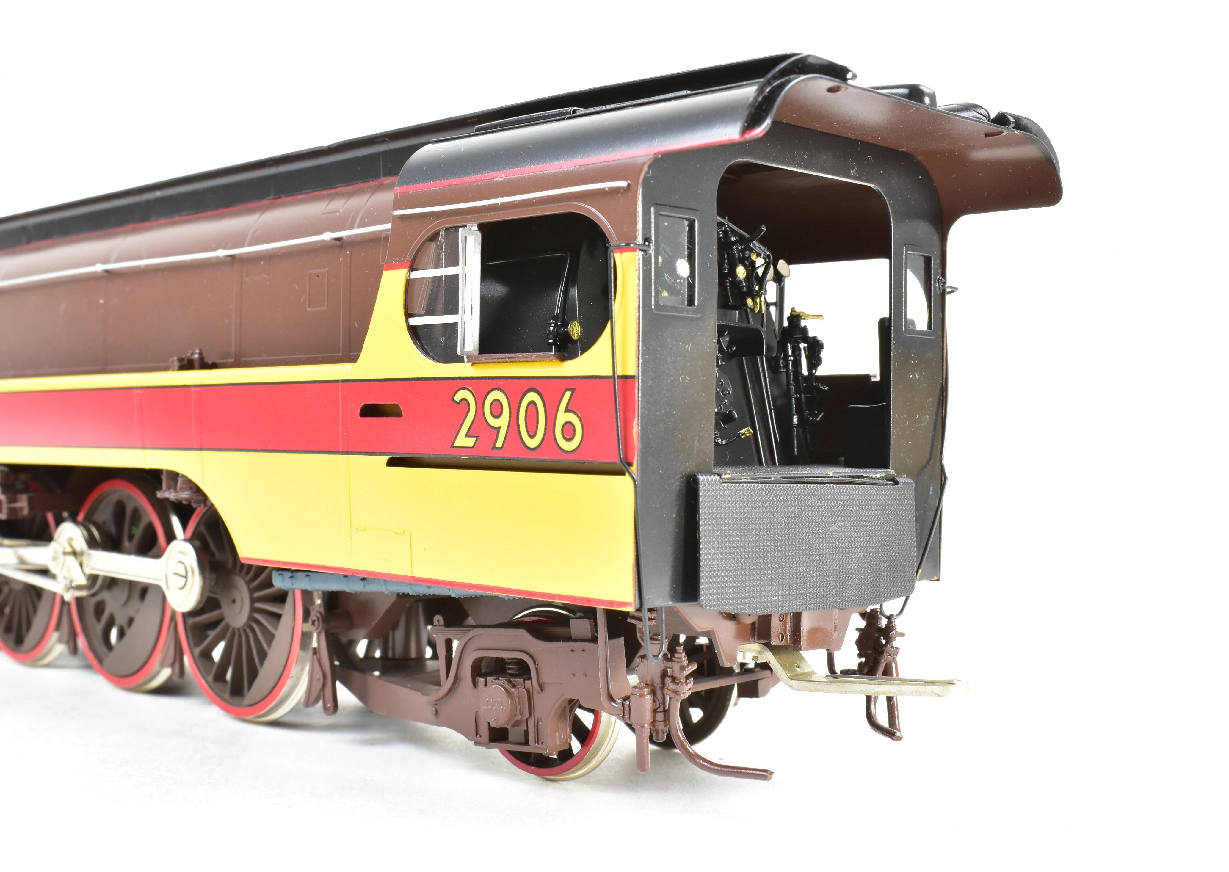 O Brass CON OMI - Overland Models, Inc. UP - Union Pacific 2906 4-6-2 Streamlined Factory Painted "Forty-Niner" - Image 11