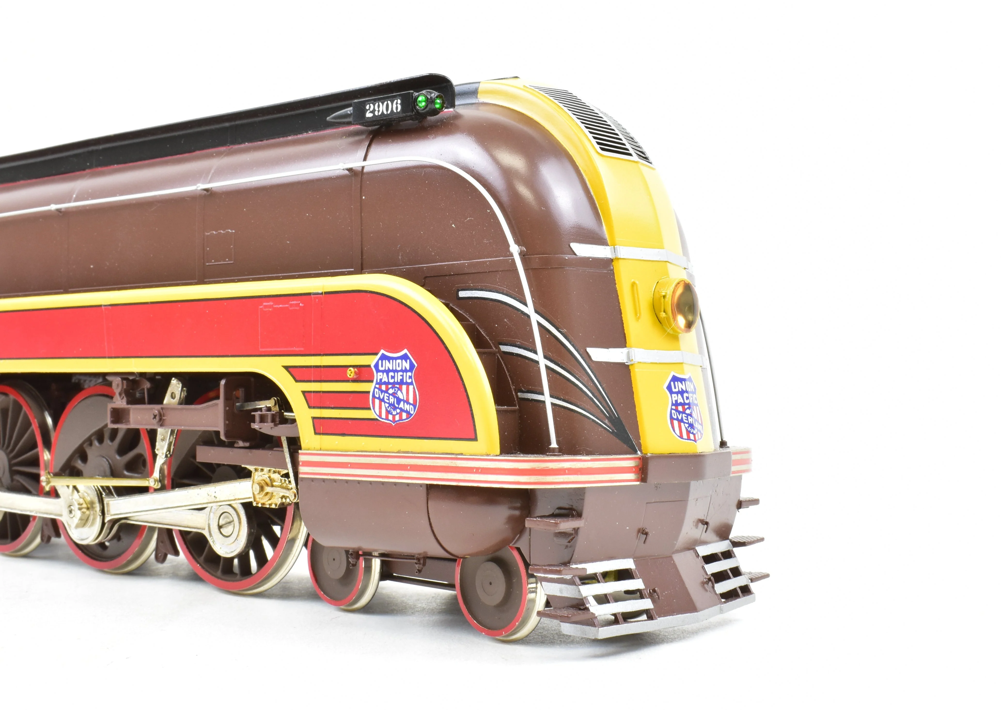 O Brass CON OMI - Overland Models, Inc. UP - Union Pacific 2906 4-6-2 Streamlined Factory Painted "Forty-Niner" - Image 14