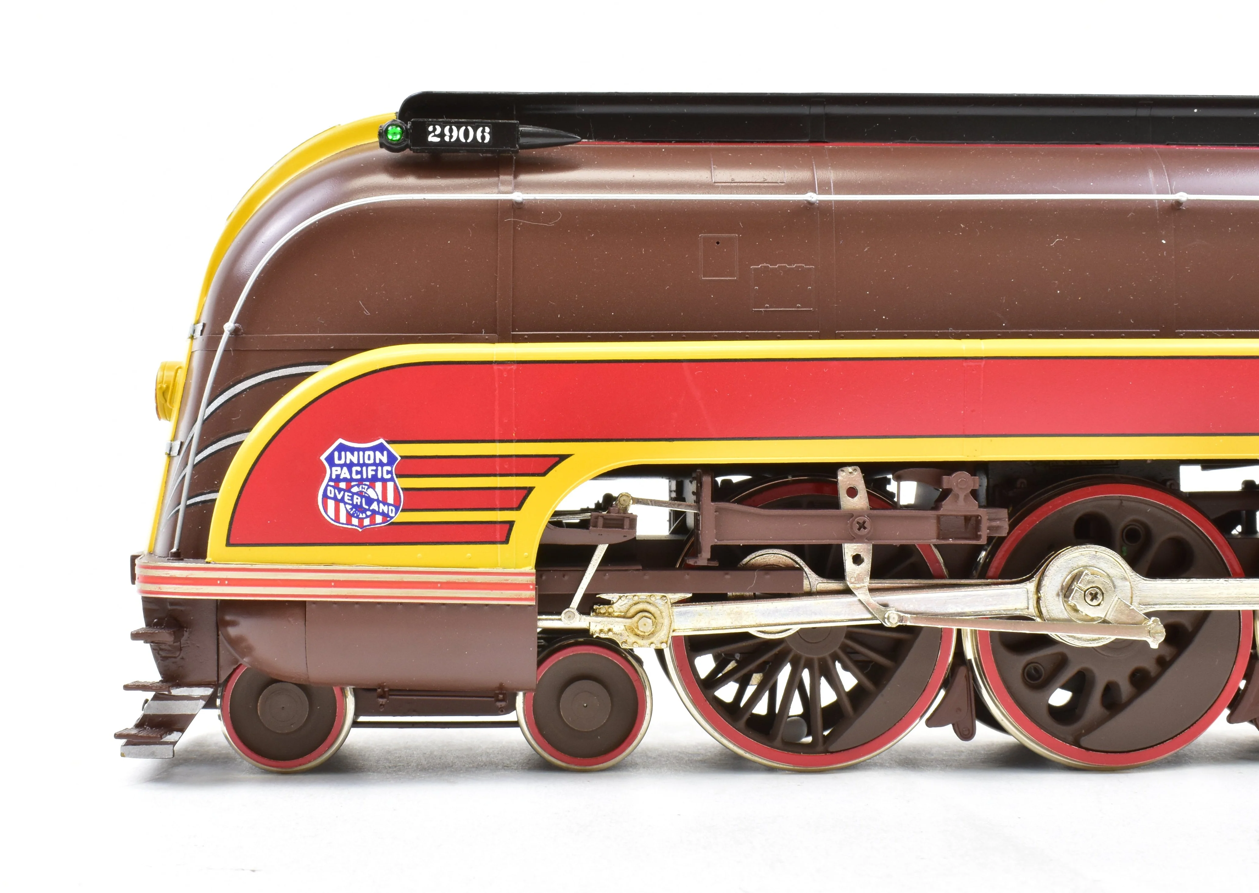 O Brass CON OMI - Overland Models, Inc. UP - Union Pacific 2906 4-6-2 Streamlined Factory Painted "Forty-Niner" - Image 15