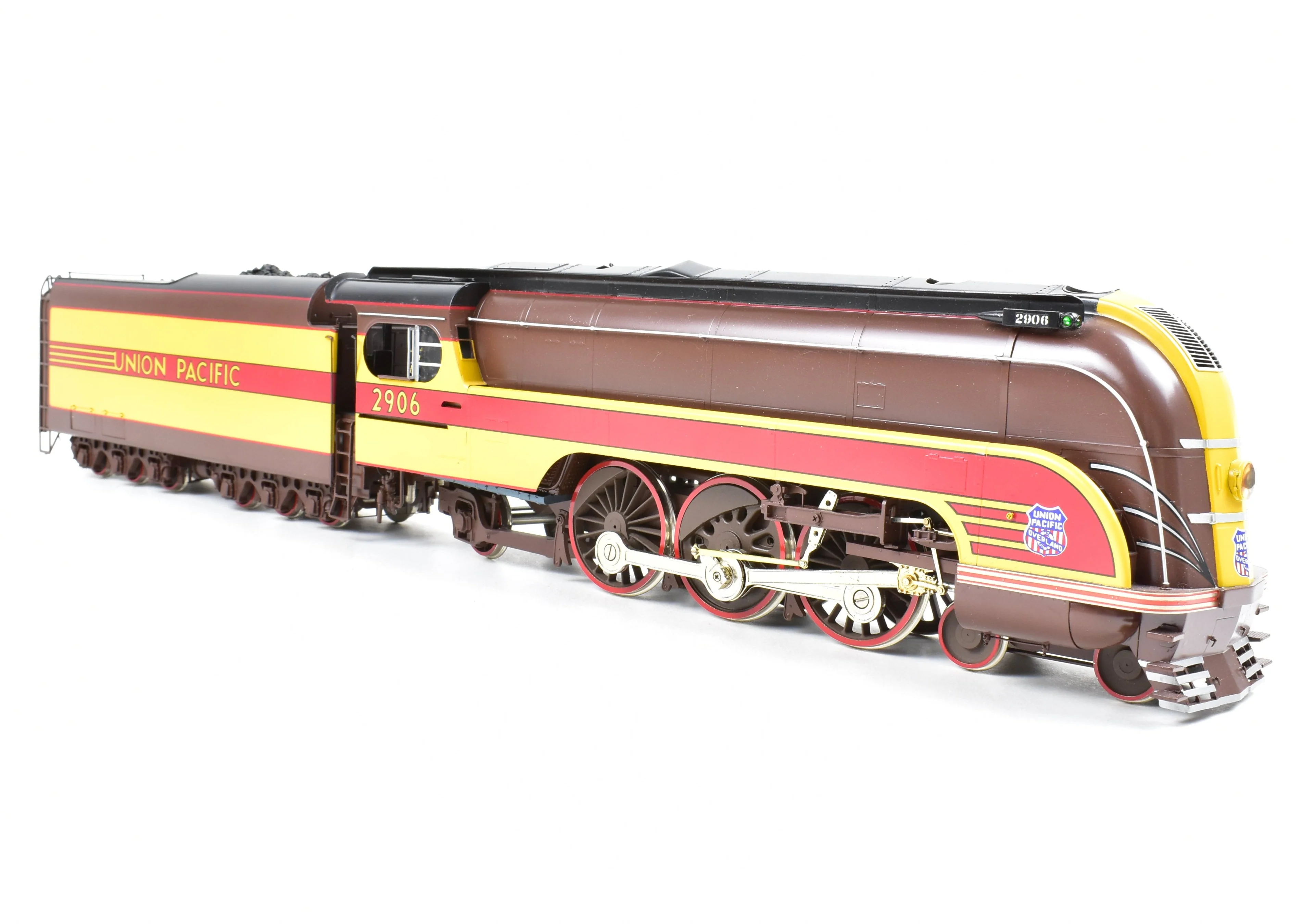 O Brass CON OMI - Overland Models, Inc. UP - Union Pacific 2906 4-6-2 Streamlined Factory Painted "Forty-Niner" - Image 4