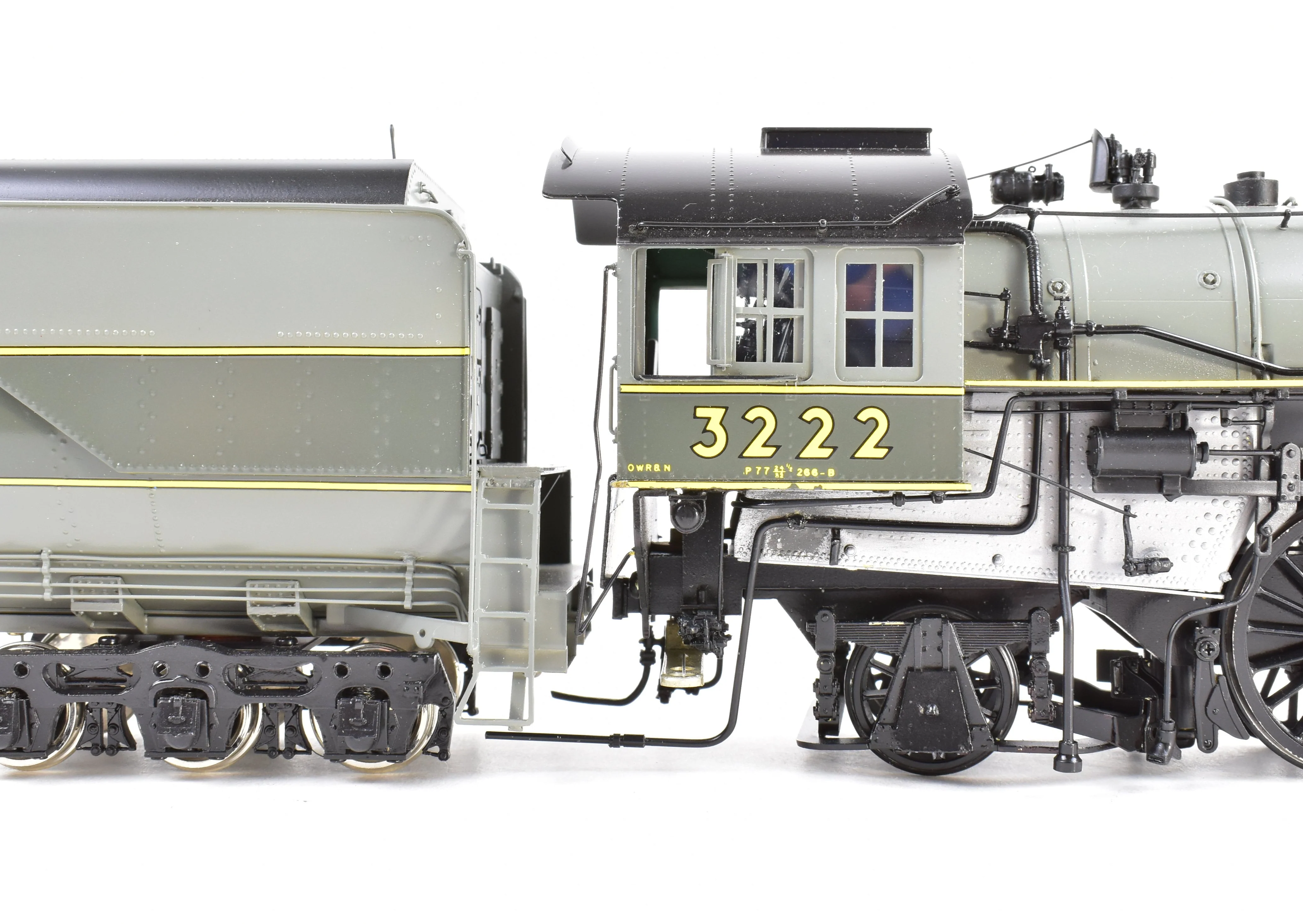 O Brass CON OMI - Overland Models, Inc. UP - Union Pacific 4-6-2 Pro-Painted TTG No. 3222 - Image 15