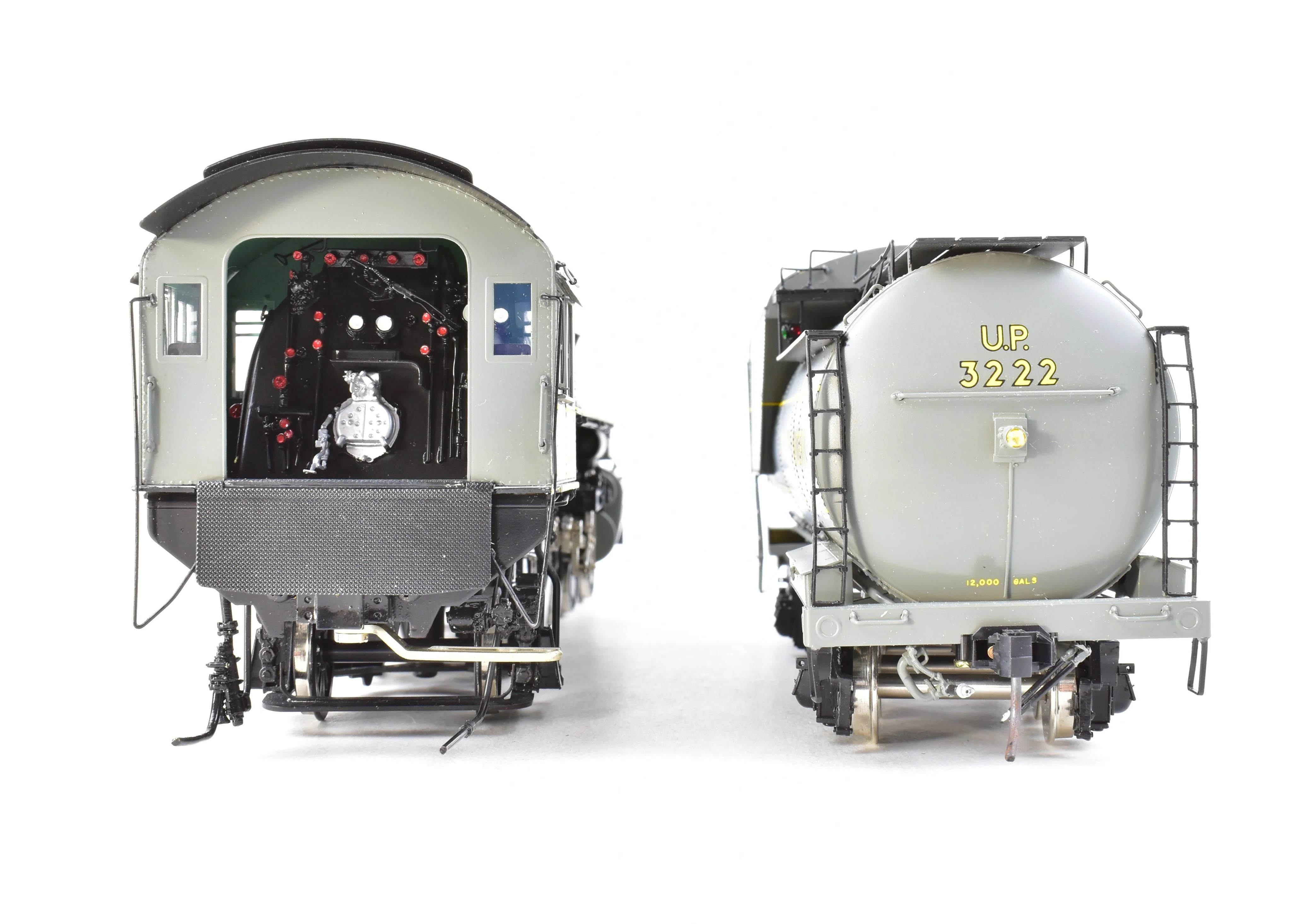 O Brass CON OMI - Overland Models, Inc. UP - Union Pacific 4-6-2 Pro-Painted TTG No. 3222 - Image 9