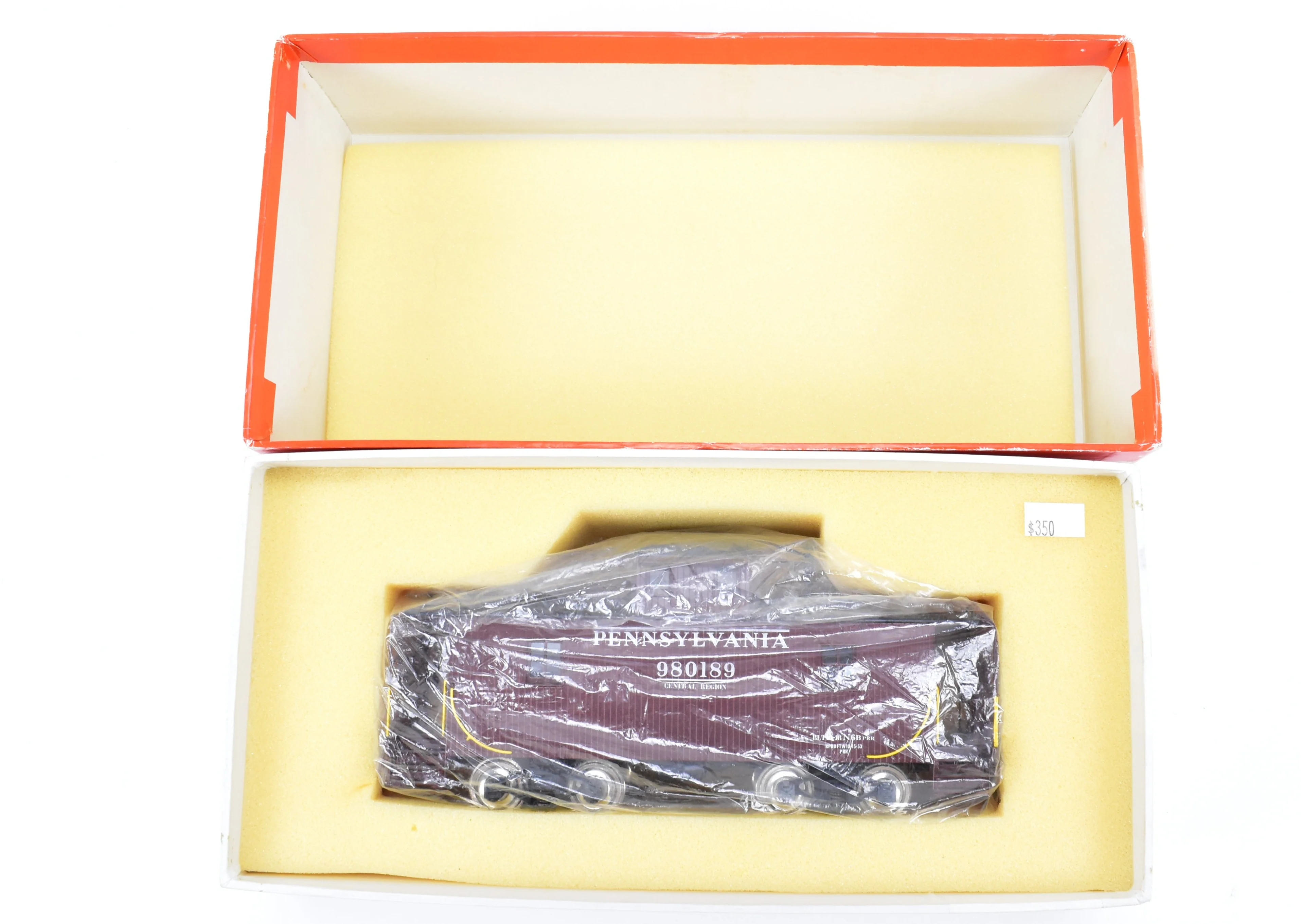 O Brass CON PSC - Precision Scale Co. PRR - Pennsylvania Railroad Cabin Car Class N6B Centered Cupola FP - Image 16