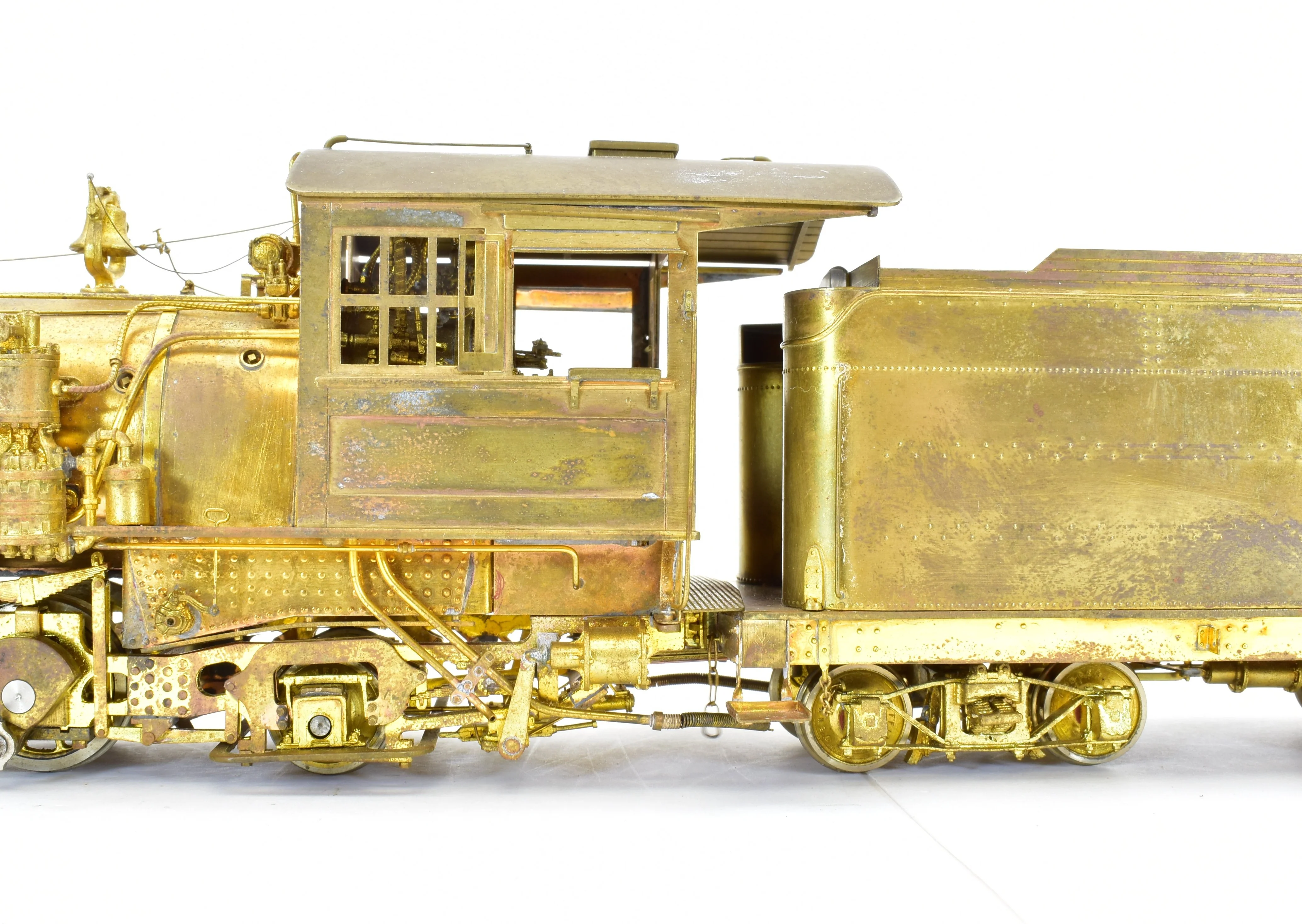 On3 Brass PFM - Pacific Fast Mail D&RGW - Denver & Rio Grande Western Class K-27 2-8-2 - Image 16