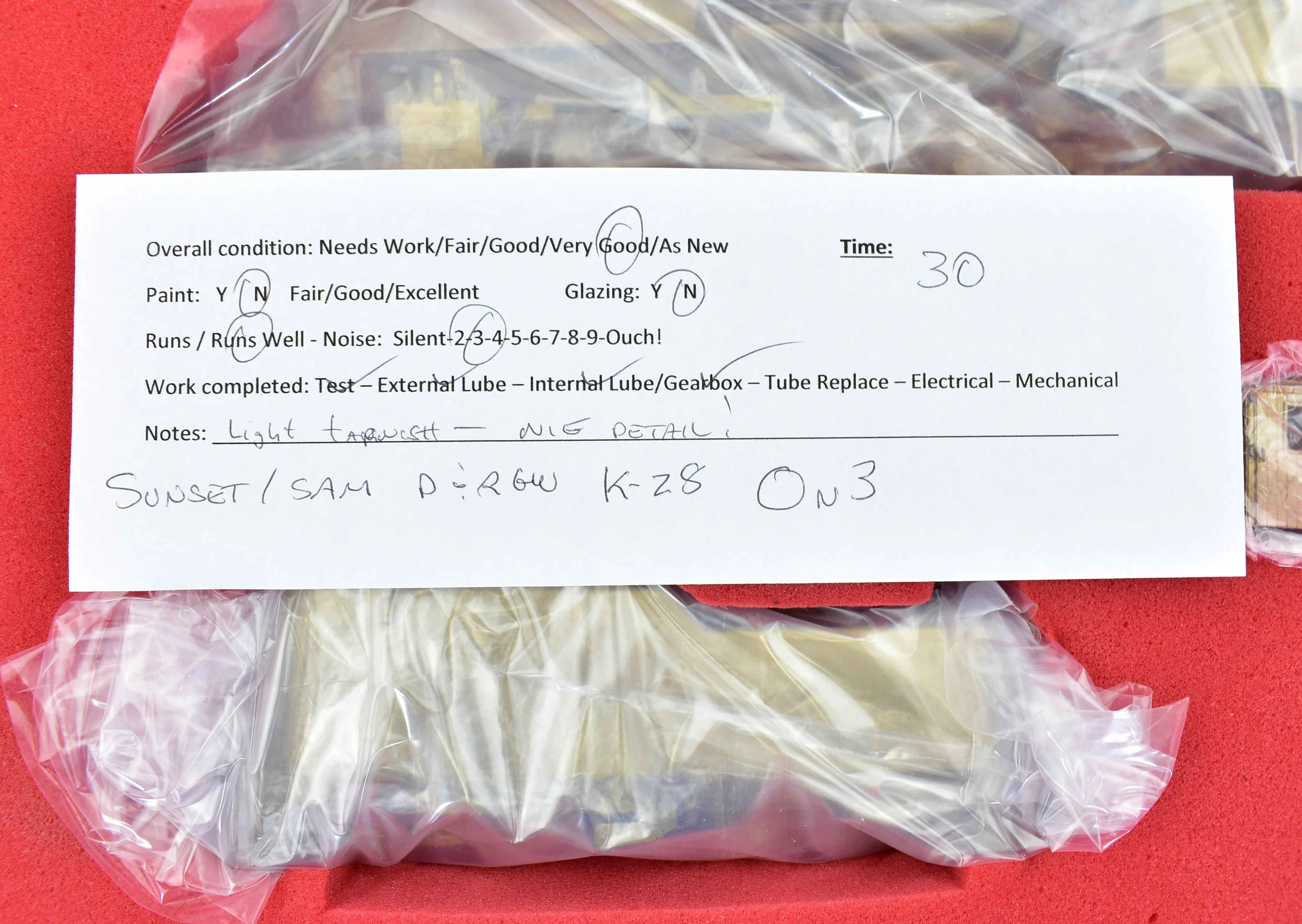 On3 Brass Sunset Models D&RGW - Denver & Rio Grande Western K-28 2-8-2 - Image 17